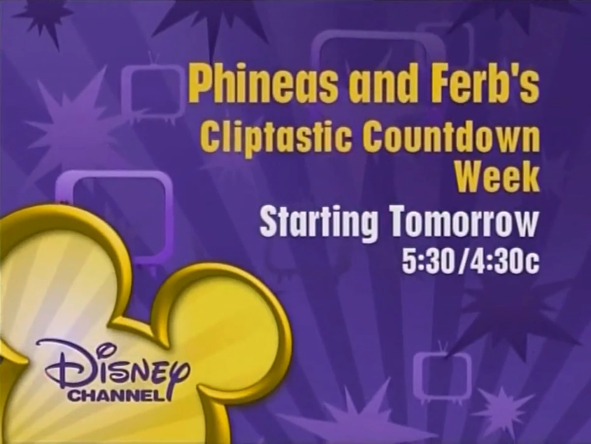Phineas and Ferb Musical Cliptastic Countdown Week Phineas and Ferb Wiki Fandom