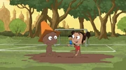 Baljeet e Mishti na Índia quando ainda eram pequenos.