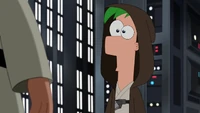 Ferb sense Perry is in trouble