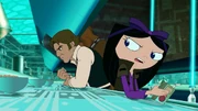 Isabella e Han Solo se encontram no bar da Aliança Rebelde