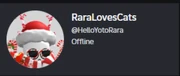 RaraLovesCats following one of the underage girls, Stxrfxller.