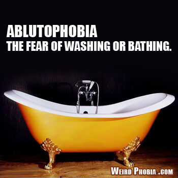 phobia of bathtubs