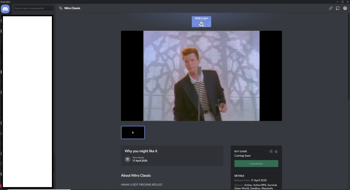 GitHub - Atharva21/rickroll-bot: Don't get rick-rolled anymore! invite this  bot to your discord server xD