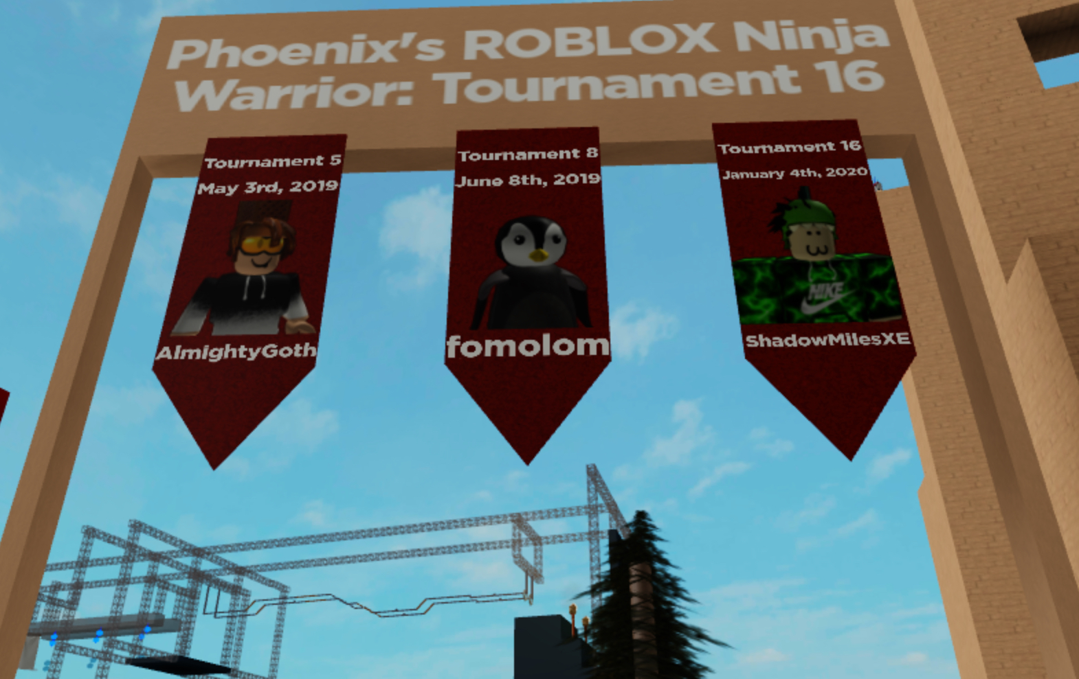 Roblox Ninja Warrior Xvi Phoenix S Roblox Ninja Warrior Wiki Fandom - roblox ninja warrior stage 4