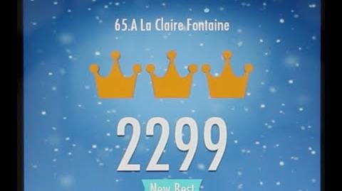 A la Claire Fontaine