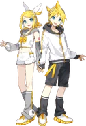 Kagamine Rin & Len NT alternative pose
