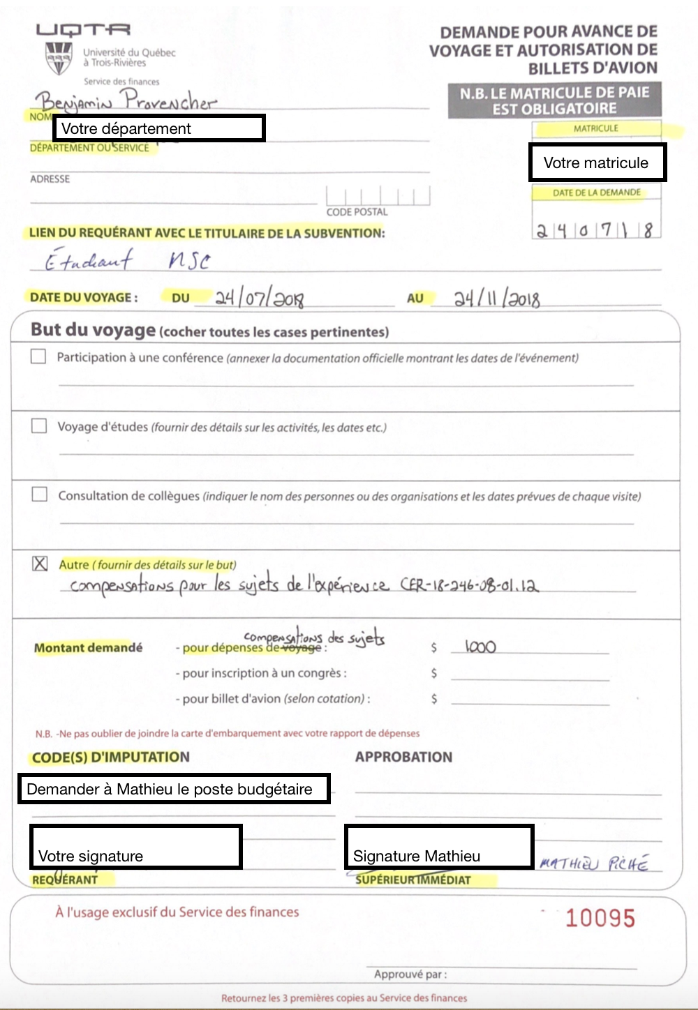 Comment faire une demande d’avance de fonds (French) Piche.lab Wiki Fandom