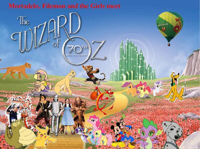 Mortadelo, Filemon and the Girls meet The Wizard of Oz