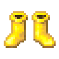 Gold Boots