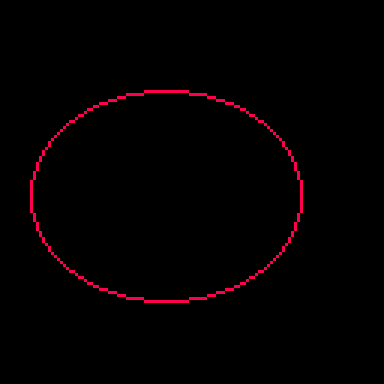 Draw an oval