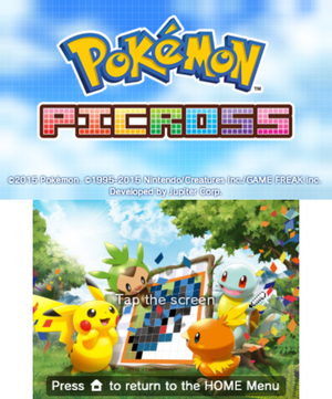 Pokemon Picross Picross Wiki