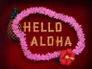 Le title card de Hello Aloha.