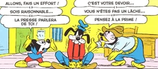 Dingo refuse de prendre la place de Sten.