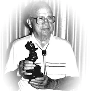 Jack Hannah et son Disney Legend en 1992.