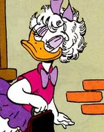 La nouvelle voisine de Daisy avant l'averse.