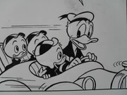 Donald, Riri, Fifi et Loulou par Carol Voges