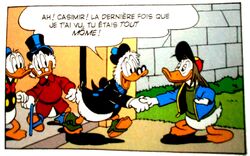Gripsou avec son neveu Casimir Moudujnou.