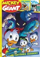 Couverture du Mickey Parade Géant n°375 du 4 mars 2020, dessinée et colorisée par Morgan Prost.