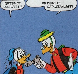 Pistolet catalysanuage