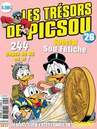 Couverture des Trésors de Picsou n°26 illustrant l'histoire.