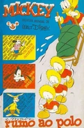 Couverture du magazine brésilien Mickey n°13 dessinée par Alvaro de Moya.