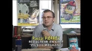 Pascal Pierrey.jpeg (35 kio) Pascal Pierrey (photogramme réalisé en 1991), troisième rédacteur en chef de Picsou Magazine de 1990 à 2020.