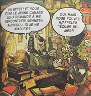 La rencontre de Kenneth avec Jonathan Swift.