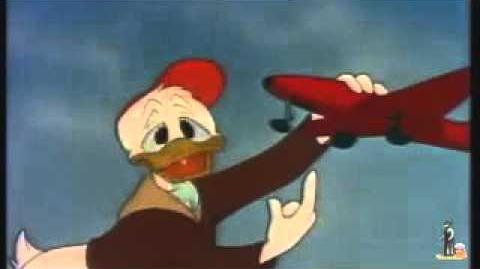 Donald Duck Donald Pilote d'Essai 1951