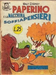 Couverture de Albi della rosa / Albi di Topolino n°90 dessinée par Ambrogio Vergani.
