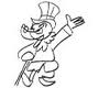 Croquis de Balthazar Picsou par Don Rosa