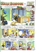 Première page de l'histoire telle que parue dans Uncle $crooge.