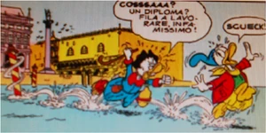 Le Palais des Doges dessiné par .