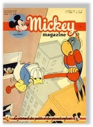 Couverture de la revue belge Mickey Magazine n°70 illustrant l'histoire.
