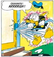 Donald électrocuté par S Croc