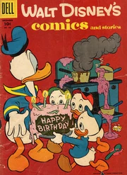 Couverture de Walt Disney's Comics n°195 réalisée par Paul Murry.