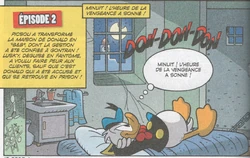 Donald est en prison et réfléchit à son évasion.