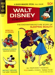 Couverture du comic book Walt Disney Comics Digest où est parue l'histoire pour la deuxième fois aux États-Unis.