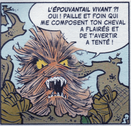 Épouvantail vivant