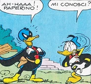 Fantomius dessiné par Romano Scarpa.