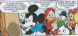 Mickey a découvert une devinette