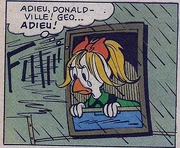 Arielle quitte Donaldville