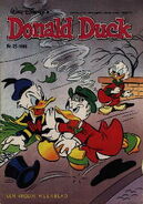 Couverture du magazine néerlandais Donald Duck n°25-1988 réalisée par Michel Nadorp.