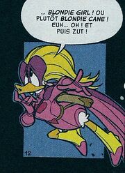 Brigittalde cherche encore quel nom de super-héroïne elle devrait porter.