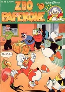 Couverture de Zio Paperone n°46 illustrant l'histoire et réalisée par Franco Bruna.