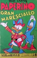 Couverture de la revue italienne Albi della rosa / Albi di Topolino n°178 dessinée par Ambrogio Vergani.