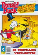 Couverture du magazine néerlandais Donald Duck Extra n°2002-06 dessinée par Maarten Janssens et illustrant l'histoire.