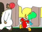 Donald dans son palais de Bonnepay.