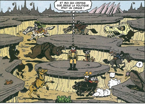Zizanie Le Cow-boy des Badlands
