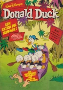 Couverture du magazine néerlandais Donald Duck n°1976-27 réalisée par Daan Jippes.