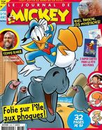 Le Journal de Mickey n°3548, troisième publication de l'histoire, avec cette fois-ci, les honneurs de la couverture.